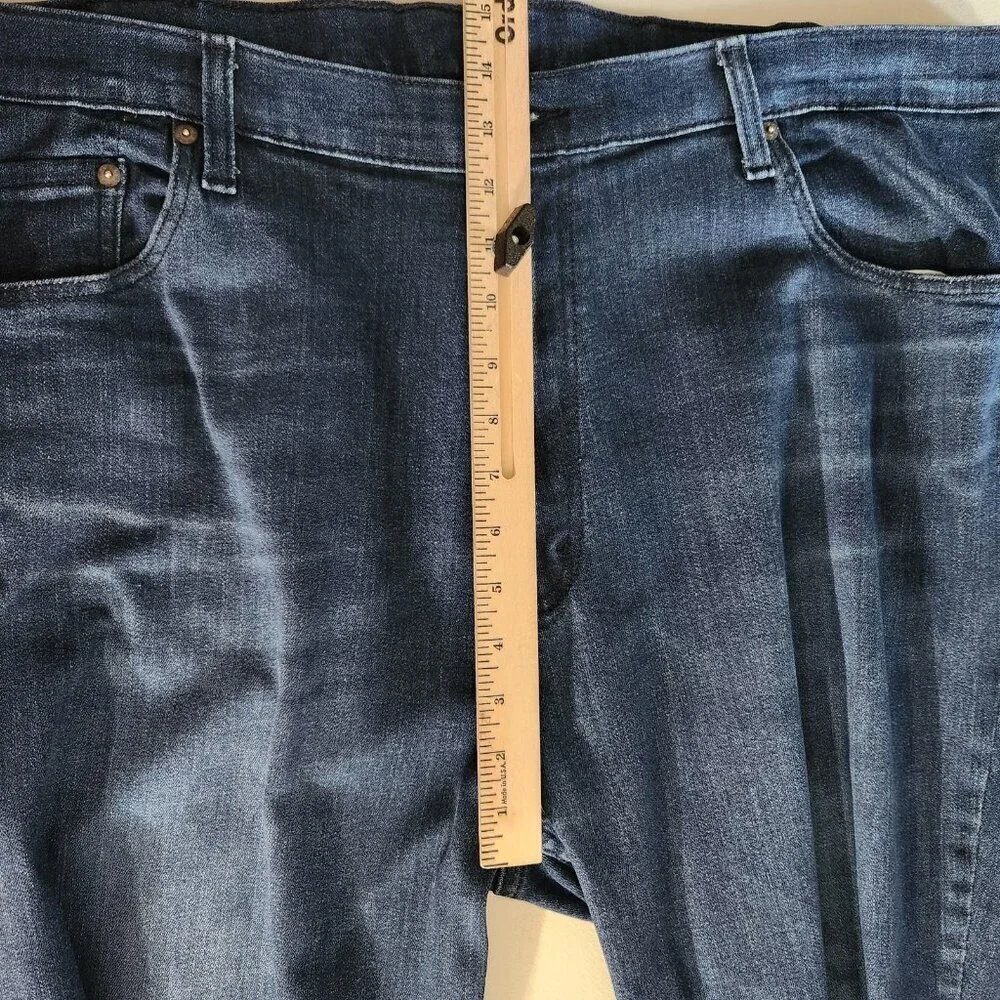 Levis 559 Jeans Mens 44x28 Blue Straight Fit Stretch Denim Medium Wash Big Tall